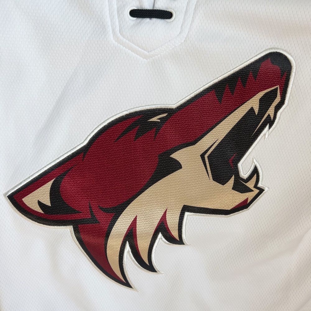 Brand new Fanatics Coyote Jersey with original tags. Only one left.